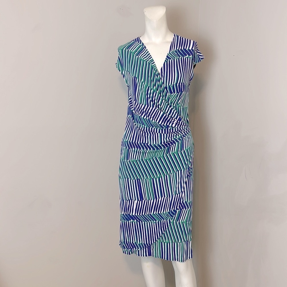 Tommy Bahama V-neck summer faux wrap dress